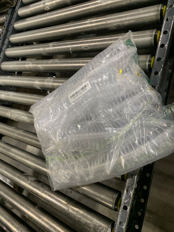 Photo 1 of 100 Pack Clear Plastic Champagne Flutes, 5 Oz Disposable Champagne Glasses, Unbreakable Acrylic Mimosa Glasses Wedding Cocktail Cups for Engagement Birthday Graduation Party Decorations Supplies