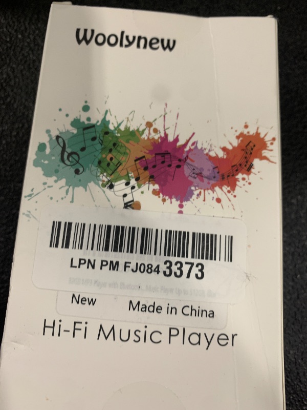 Photo 1 of 32GB MP3 Player with Bluetooth, 1.8 inch Screen, with FM Radio, Recorder, Portable Sport HiFi Music Player Up to 512GB, Blue