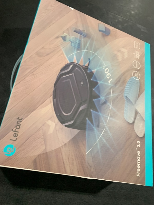 Photo 1 of Lefant M210P Robot Vacuum Cleaner, 4000pa Suction, 200 Mins Runtime, Super Thin, Quiet, Self-Charging, Ideal for Pet Owners, Multi Surface Cleaning, APP/WiFi/Alexa Control, Gray