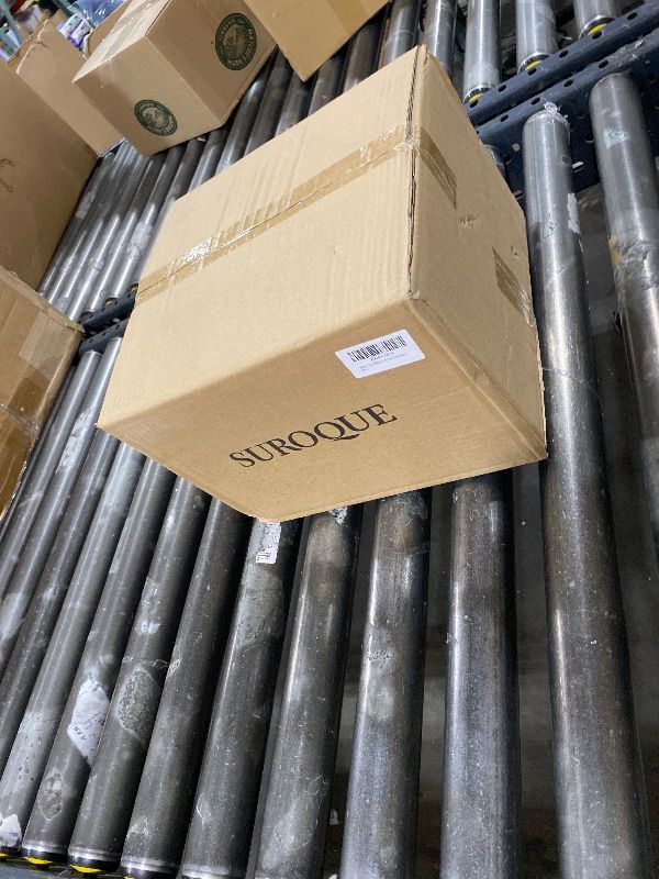 Photo 2 of Glass Storage Jars with Airtight Bamboo Lids - Stackable Kitchen Canisters for Candy, Cookies, Rice, Sugar, Flour, Pasta