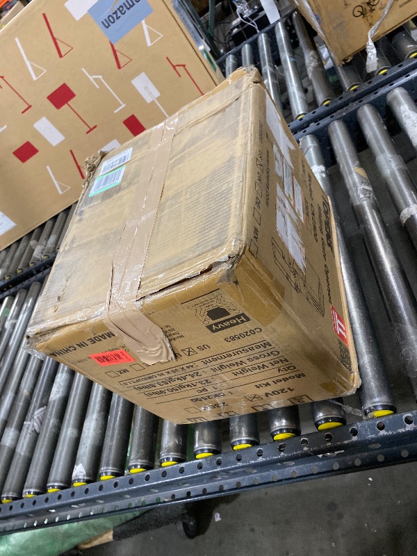 Photo 1 of TOPENS CK2500 Automatic Sliding Gate Opener Chain Drive Electric Gate Motor for Heavy Driveway Slide Gate Up to 5700 Pounds Security Gate Operator AC Powered with 20ft Roller Chain and Remote Control