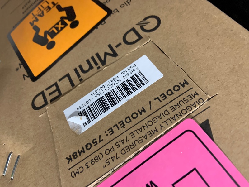 Photo 1 of TCL 75 Inch Class QM8K Series | Mini LED QLED 4K HDR | 75QM8K, 2025 Model | 120HZ-144HZ Anti Reflective Wide Angle Screen Smart Google TV Dolby Atmos | Voice Remote Alexa Gaming Streaming Television