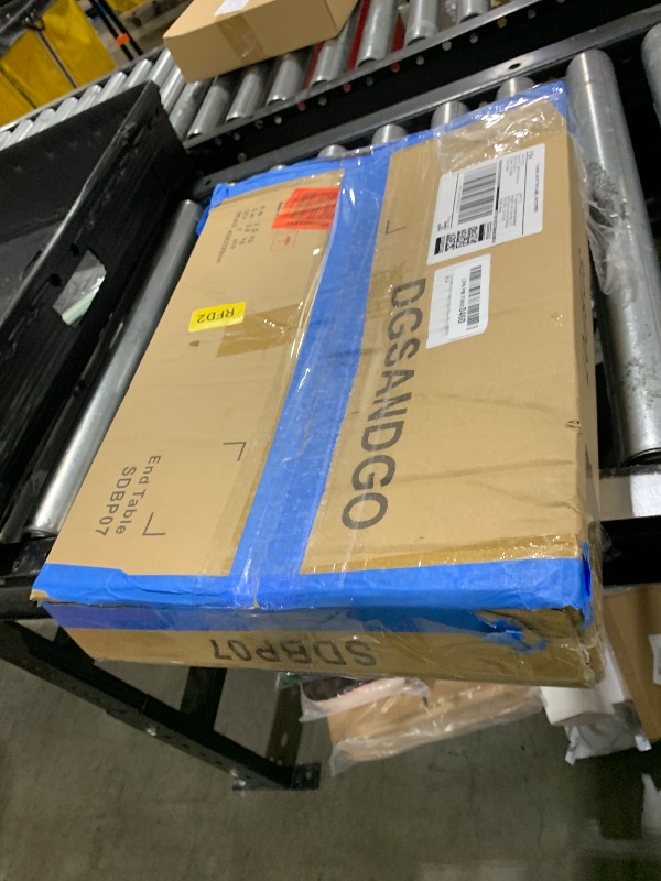 Photo 1 of **INCOMPLETE** DGSANDGO Small Round Side Table, Bedside Table with Storage, Morden Round Nightstand, Small Side Table for Living Room?Bathroom?Bedroom, Nursery, Laundry, Pink