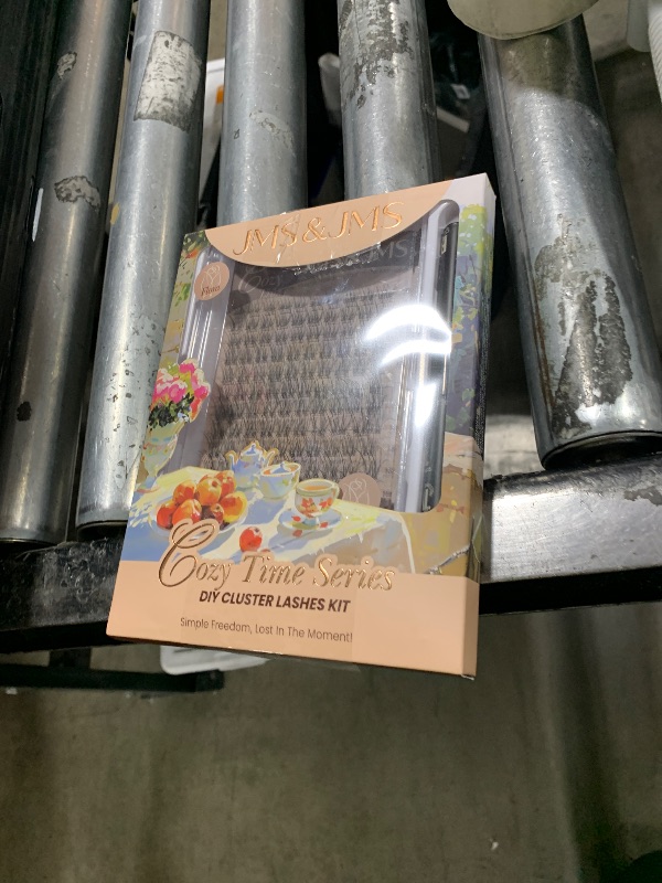 Photo 1 of JMS&JMS Venus Lash Clusters Kit Natural Velour Lash Clusters Invisible Band Lash Kit with Lash Bond and Seal Eyelash Applictor Lash Remover for Beginner (Flora-C-8-18MIX)