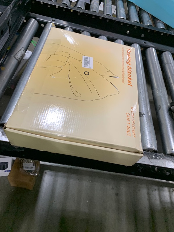 Photo 1 of HychYAYA Cordless Portable Heated Blanket Battery Operated, 20000mAh Battery Rechargeable Heated Blanket with 3 Heating Levels, 70"x40" USB Wearable Electric Blankets for Camping, Home, Office, Car.