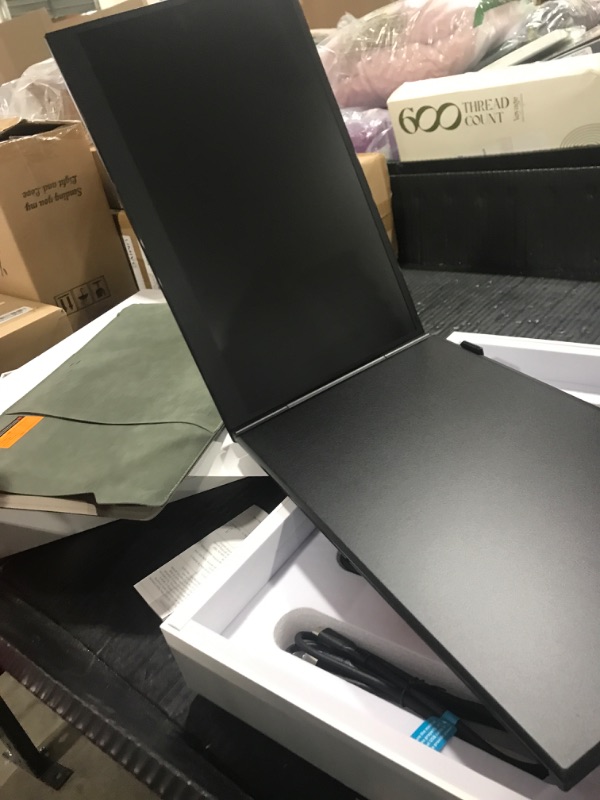 Photo 1 of *NONFUNCTIONAL** 14" Triple Laptop Screen Extender, 1080P FHD IPS Ultra-Slim Portable Dual Monitor for Laptop, USB C HDMI Plug-Play Monitor Extender for Triple Display for MacOS/Windows, Fits 13-17.3" Laptops