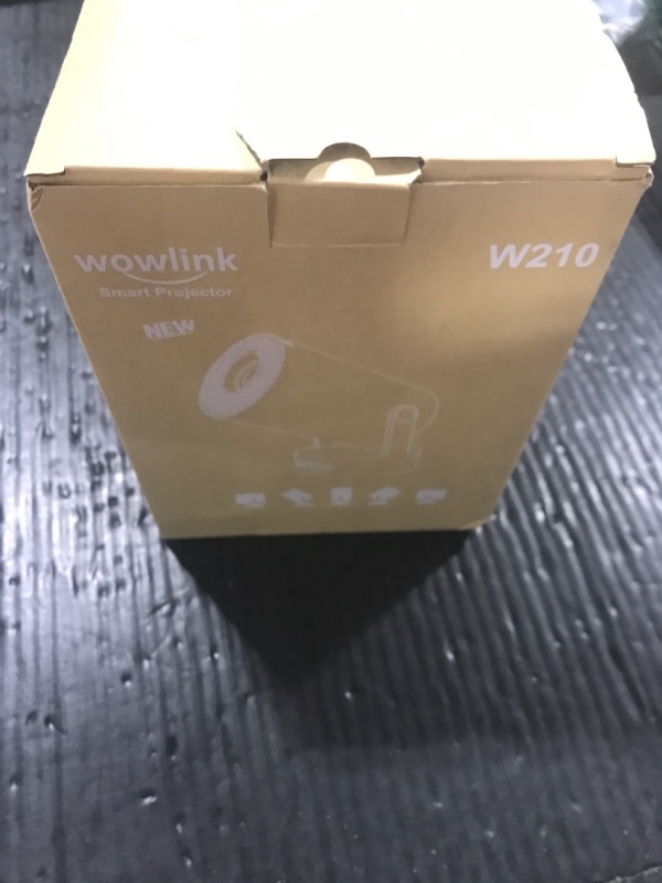 Photo 1 of [Built-in Apps & 2025 Upgraded] Mini Projector with WiFi 6 and Bluetooth 5.4 Support 4K 1080P Auto Keystone 180° Rotatable Projector Portable Compatibile with HDMI/TV Stick/Memory Stick/Laptop, White