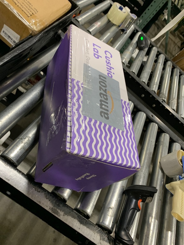 Photo 1 of C CUSHION LAB Deep Sleep Pillow, Patented Ergonomic Contour Design for Side & Back Sleepers, Orthopedic Cervical Shape Gently Cradles Head & Provides Neck Support & Shoulder Pain Relief - Calm Grey