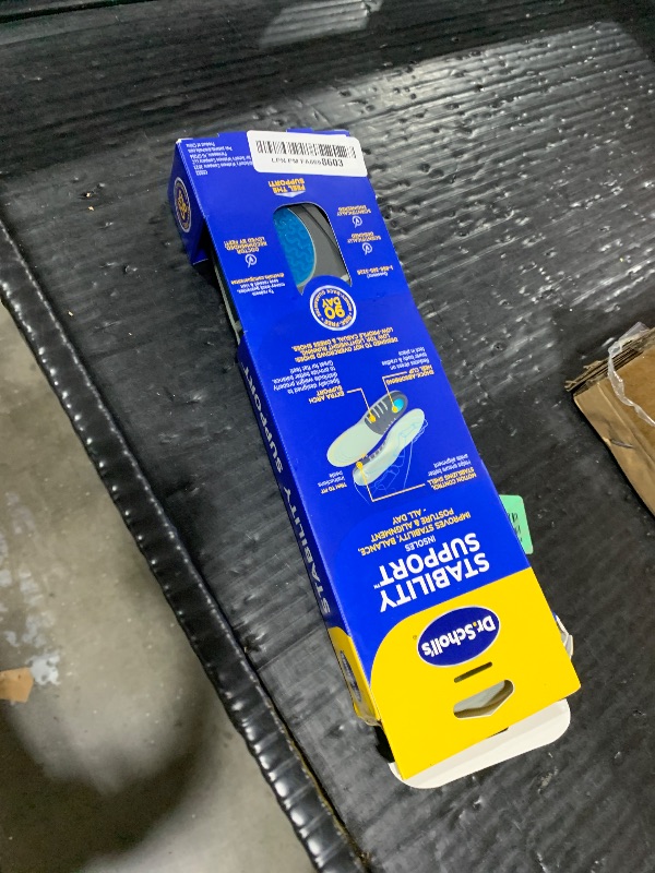 Photo 1 of ?Dr. Scholl's Stability Support Insoles, Flat Feet & Overpronation Low Arch Support, Improves Balance & Stability, Motion Control, Trim Inserts to Fit Shoes, Women's Size 6-10