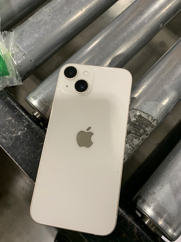 Photo 1 of Apple iPhone 14, 128GB, Starlight - Unlocked (Renewed)
