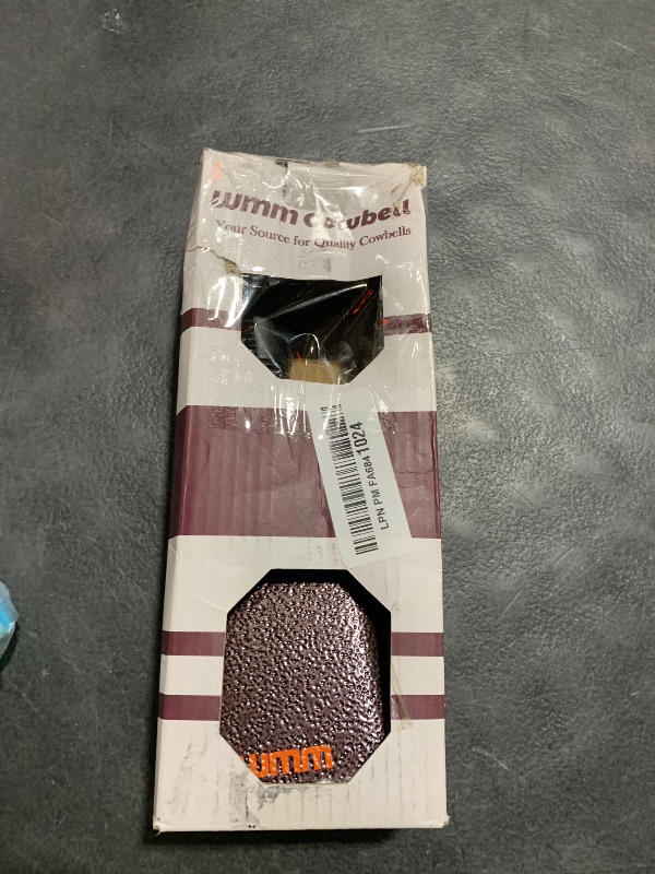 Photo 1 of 10 Inch Steel Cowbell with Handle Cheering Bell for Sports Events Large Solid School Bells & Chimes Percussion Musical Instruments Call Bell Alarm(Copper)