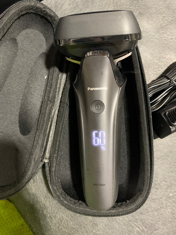Photo 1 of Panasonic ARC6 Electric Razor for Men Face, Wet & Dry Shavers for Men with Foil Shaver, Pop-up Trimmer, Ultra-Fast 6-Blade, Smart Shave Sensor, 22D Flexible Pivoting Head - ES-LS8A-K (Black)