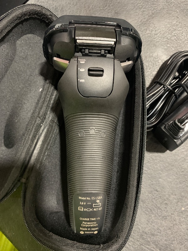 Photo 1 of Panasonic ARC6 Electric Razor for Men Face, Wet & Dry Shavers for Men with Foil Shaver, Pop-up Trimmer, Ultra-Fast 6-Blade, Smart Shave Sensor, 22D Flexible Pivoting Head - ES-LS8A-K (Black)