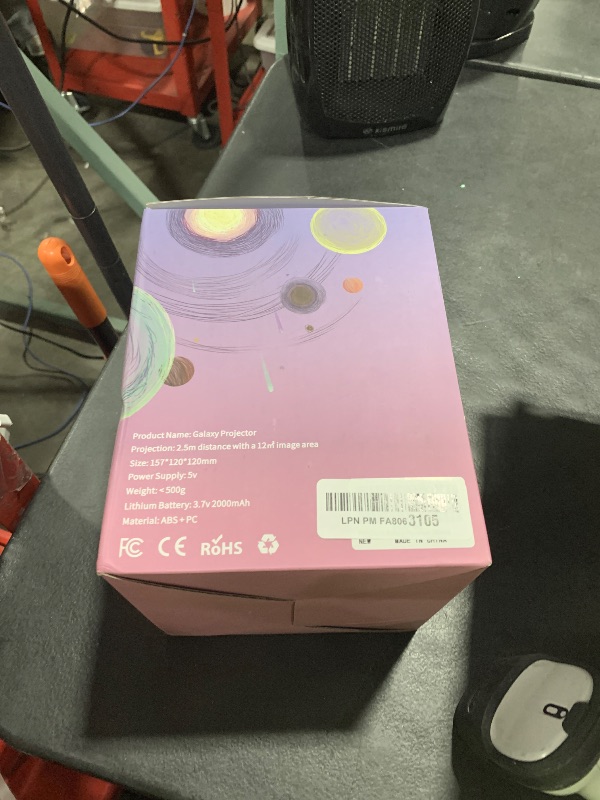 Photo 1 of POCOCO Galaxy Star Projector for Bedroom with Replaceable Optical Film Discs, Home Planetarium Night Light Projector with High-Definition Soft Light for Relax, Study, and Meditate, Stress Relief Gifts