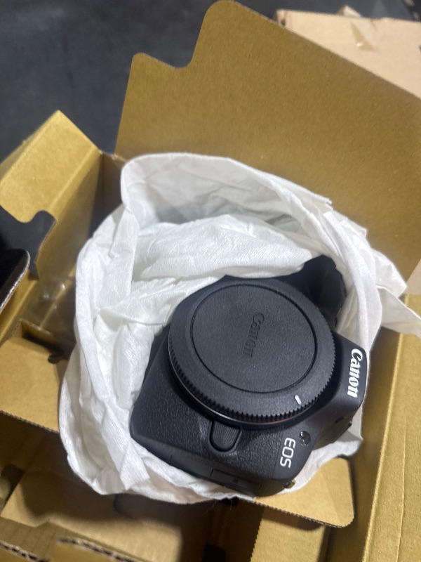 Photo 1 of Canon EOS R50 Mirrorless Camera RF-S18-45mm F4.5-6.3 is STM Lens Kit, 24.2 Megapixel CMOS (APS-C) Sensor, 4K Video, Hybrid Camera, Photo and Video, Vlogging, Content Creator, RF Mount, Black