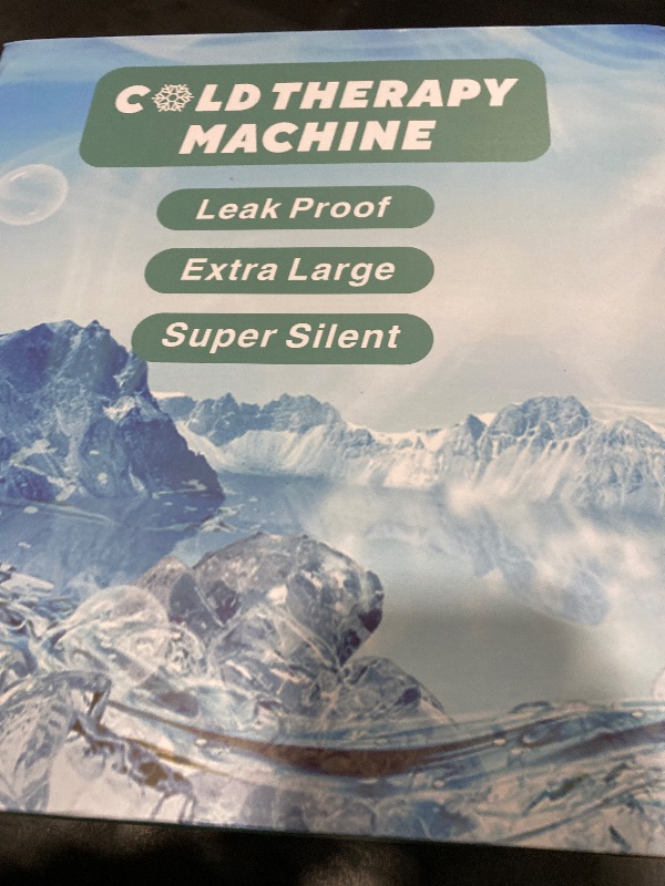 Photo 1 of Ice Machine for Shoulder After Surgery, Shoulder Ice Pack Machine with 6 Timers 5 Speed Levels, Cold Therapy Machine, Cryotherapy Pain Relief System