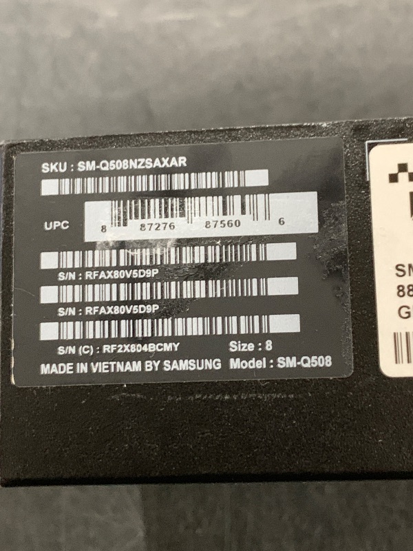 Photo 1 of SAMSUNG Galaxy Ring, AI Smart Ring, Size First w/Sizing Kit, No App Subscription, Fitness Monitor, Sleep Tracker, Up to 7-Day Battery, Size 8, Titanium Silver [US Version, 1Yr Manufacturer Warranty]