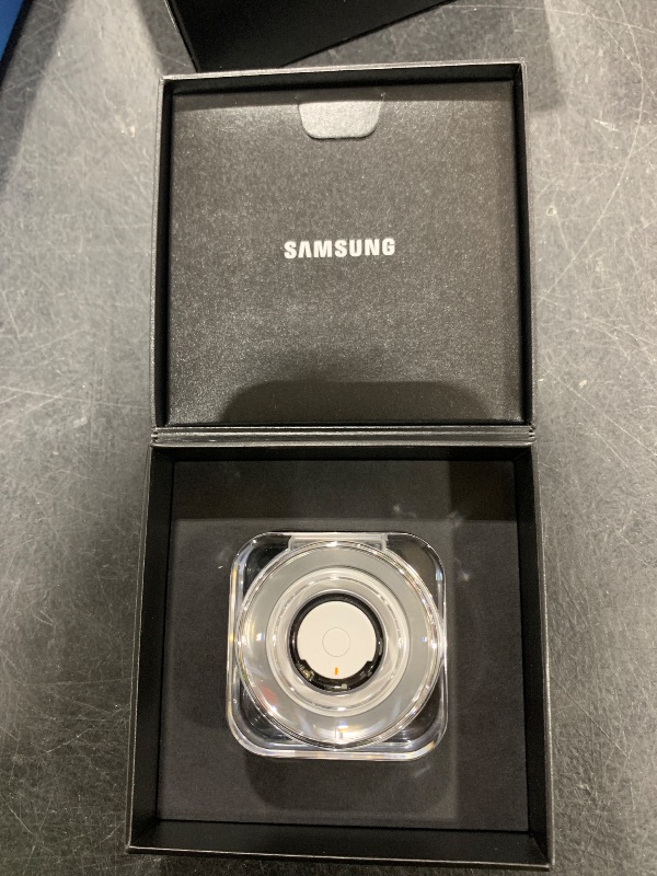 Photo 1 of SAMSUNG Galaxy Ring, AI Smart Ring, Size First w/Sizing Kit, No App Subscription, Fitness Monitor, Sleep Tracker, Up to 7-Day Battery, Size 8, Titanium Silver [US Version, 1Yr Manufacturer Warranty]