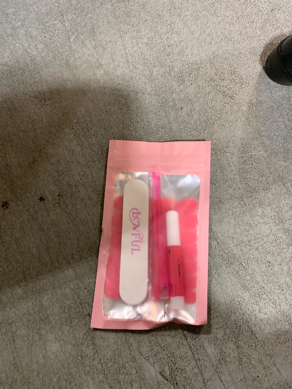 Photo 1 of ****STOCK PHOTO SIMILAR TO ITEM****
Hkanlre Short Press on Nails 3D Fake Nails Tips Full Cover Cute False Nails for Women and Girls 24PCS