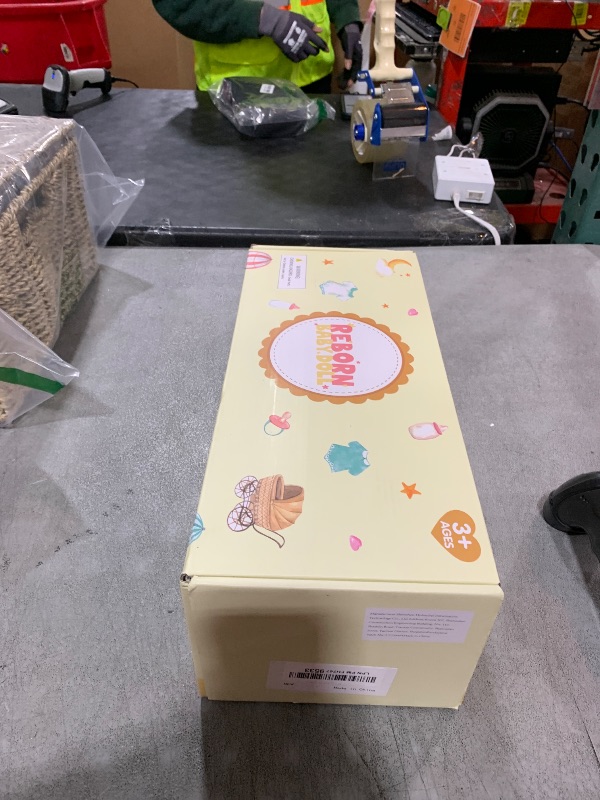 Photo 1 of BABESIDE Lifelike Reborn Baby Dolls Boys - 17-Inch Real Baby Feeling Realistic-Newborn Baby Doll Soft Vinyl Real Life Baby Dolls with Toy & Gift Box for Kids