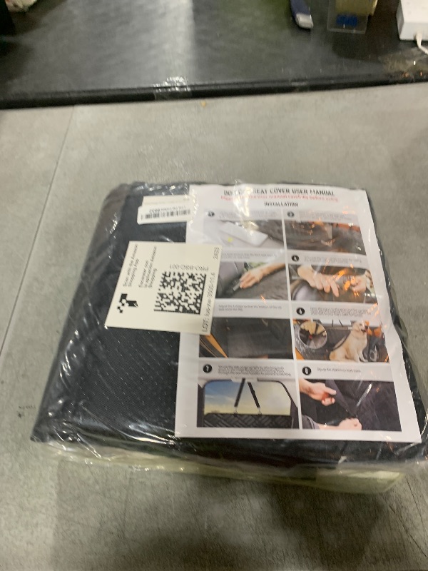 Photo 1 of PROZAR Dog Car Seat Cover for Back Seat, Hard Bottom Back Seat Extender for Dogs - Supports 400lbs, Back Seat Pet Cover, Dog Hammock for Car SUV and Trucks