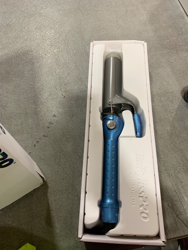 Photo 1 of Nano Titanium Spring Curling Iron, Professional Hair Wand, Tool for Stylists, Nano Titanium Technology for Big voluminous curls or Loose Waves