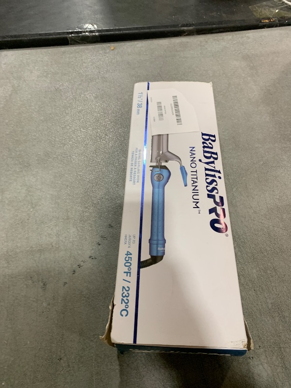 Photo 1 of Nano Titanium Spring Curling Iron, Professional Hair Wand, Tool for Stylists, Nano Titanium Technology for Big voluminous curls or Loose Waves