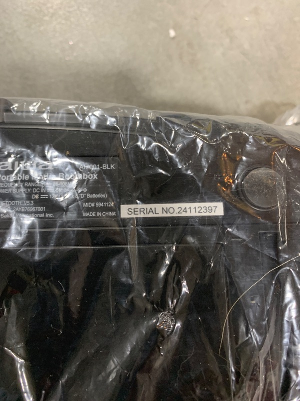 Photo 1 of Aiwa Portable DVD Player, Crystal Clear Sound with Dual 3W Speakers and Bass Function, Featuring a 7" LCD Display, Bluetooth Connectivity, FM Radio, CD/DVD Playback