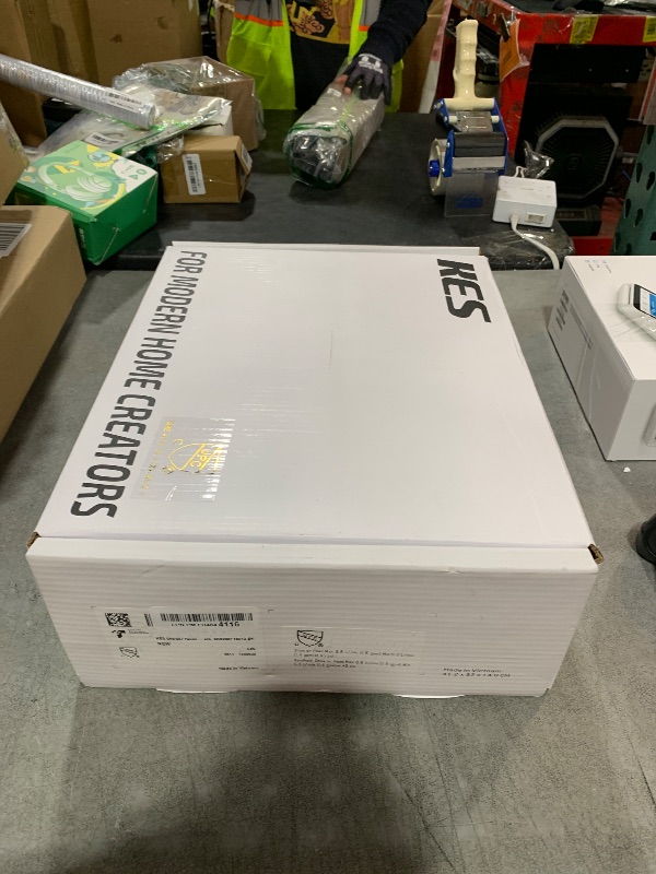 Photo 1 of KES Shower Faucet, Shower Faucets Sets Complete 12 Inch Rain Shower Head with Handheld Spray, Pressure Balance Shower System (cUPC Certified Shower Valve Included), Matte Black, XB6230F18S12-BK