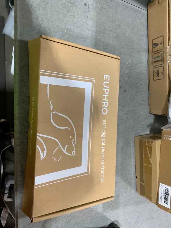 Photo 1 of Euphro 10.1'' Digital Picture Frame with 32GB Storage, Digital Photo Frame with 1280x800 IPS Touch Screen, Share Photos/Videos and Send Best Wishes via Free App