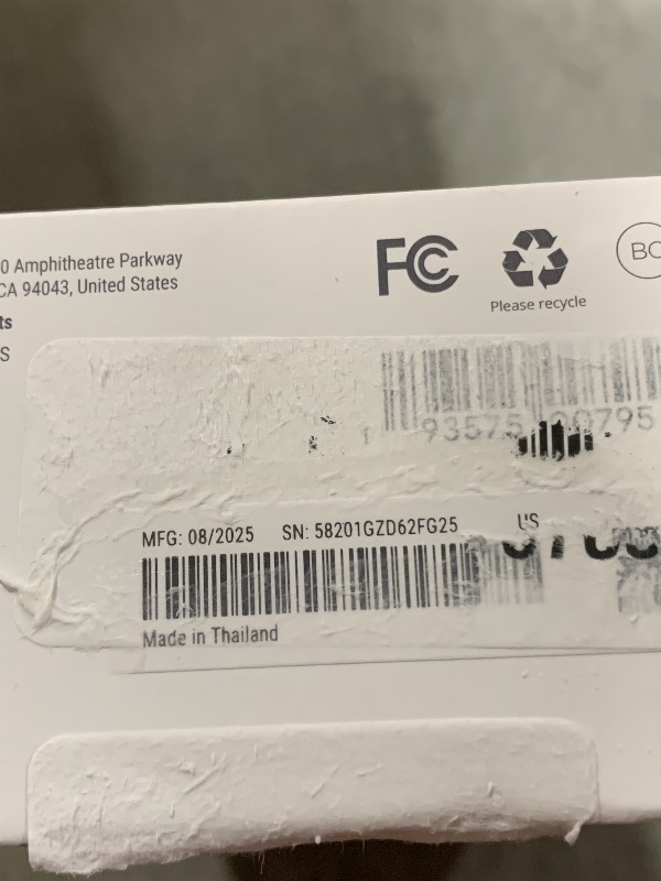 Photo 1 of Google Nest Doorbell (Battery) - Ash