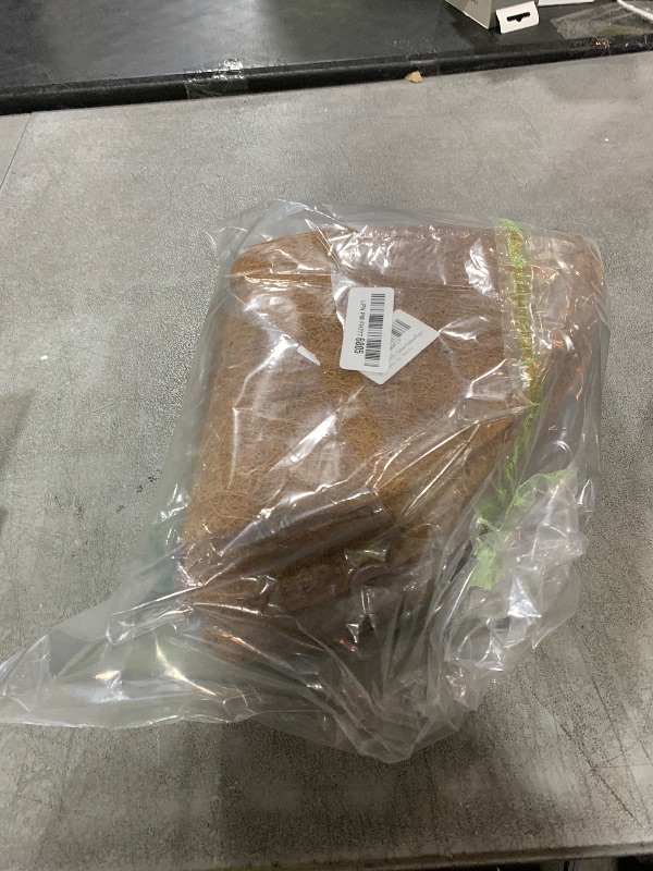 Photo 1 of Legigo 4pcs Coconut Fiber Mulch Ring Tree Plant Protector Mat, 18 Inch Natural Coco Coir Tree Protection Ring Plant Pot Soil Cover, Tree Rings Disc Plant Cover for Indoor Outdoor Plants,Landscaping