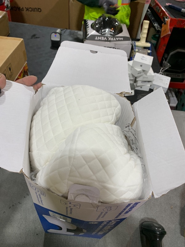 Photo 1 of SAHEYER Side Sleeper Pillow with Arm Hole, Upgrad Shoulder Relief System for Neck Pain, Multi-Angle Memory Foam Rotator Cuff Pillow for Adults Side, Back and Stomach Sleeper Pressure-Free Sleep, Black