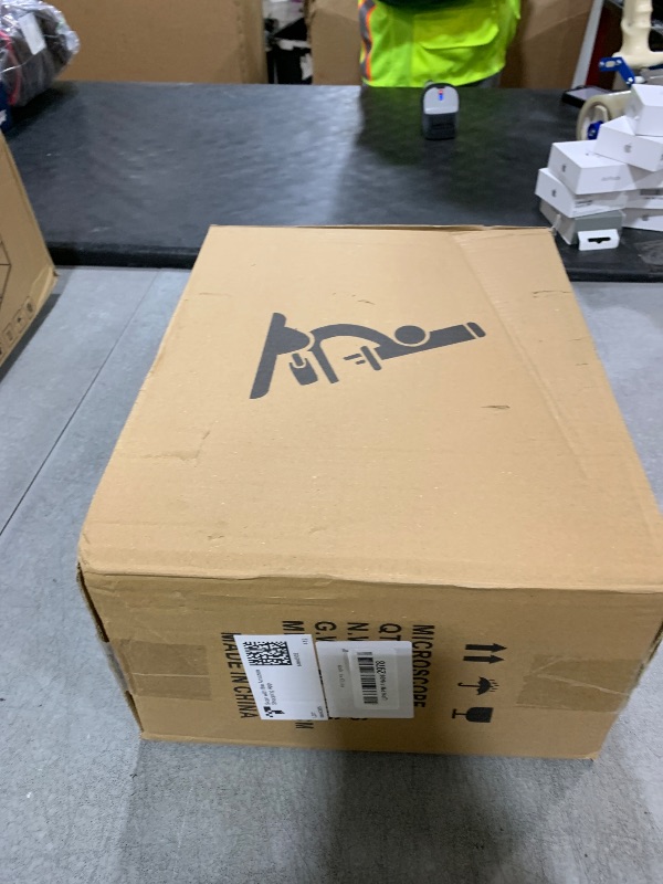 Photo 1 of Trinocular Microscope 40X-5000X Magnification Laboratory Grade with Dual Mechanical Stage and HD USB Camera Microscope for Adults