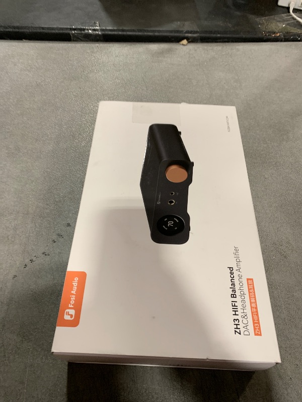 Photo 1 of Fosi Audio ZH3 DAC Headphone Amp, Fully Balanced Preamp with AKM4493SEQ XMOS XU316 PCM 768kHz for Amplifiers, USB/Optical/COAX/RCA/12V Trigger Input, XLR/RCA/4.4mm/6.35mm Output with Remote