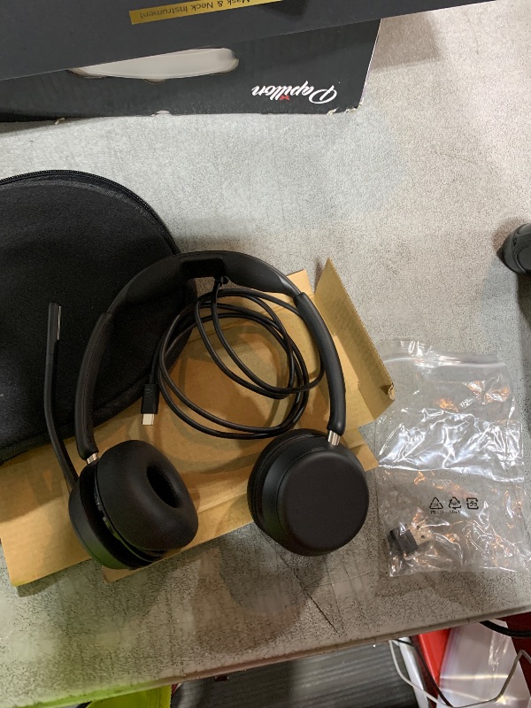 Photo 1 of EPOS Impact 1061 Advanced Wireless Headset for PC with Noise-Canceling Mic, EPOS AI Voice Clarity, Super Wideband Audio, BrainAdapt Comfort, Durable for Office & Business Professionals