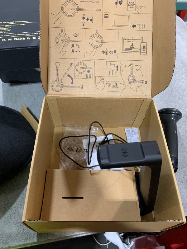 Photo 1 of EPOS Impact 1061 Advanced Wireless Headset for PC with Noise-Canceling Mic, EPOS AI Voice Clarity, Super Wideband Audio, BrainAdapt Comfort, Durable for Office & Business Professionals