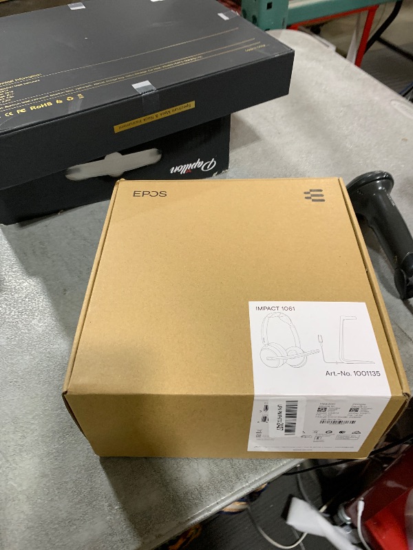 Photo 1 of EPOS Impact 1061 Advanced Wireless Headset for PC with Noise-Canceling Mic, EPOS AI Voice Clarity, Super Wideband Audio, BrainAdapt Comfort, Durable for Office & Business Professionals