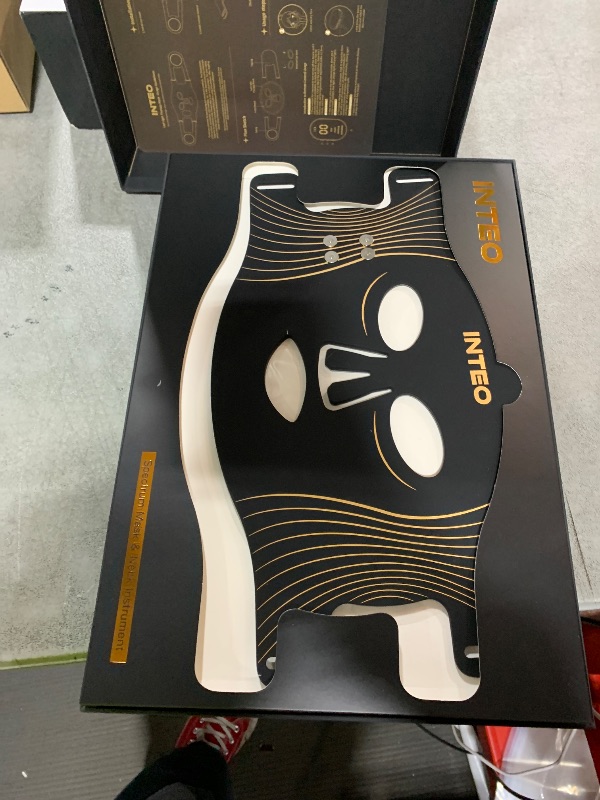 Photo 1 of Red Light Therapy for Face and Neck, 4 Modes Cordless Face Mask Light Therapy with Neck Masks, 850nm Infrared & Red Light Mask, 2000mAh Rechargeable Light Therapy Skin Care at Home (680 Beads)