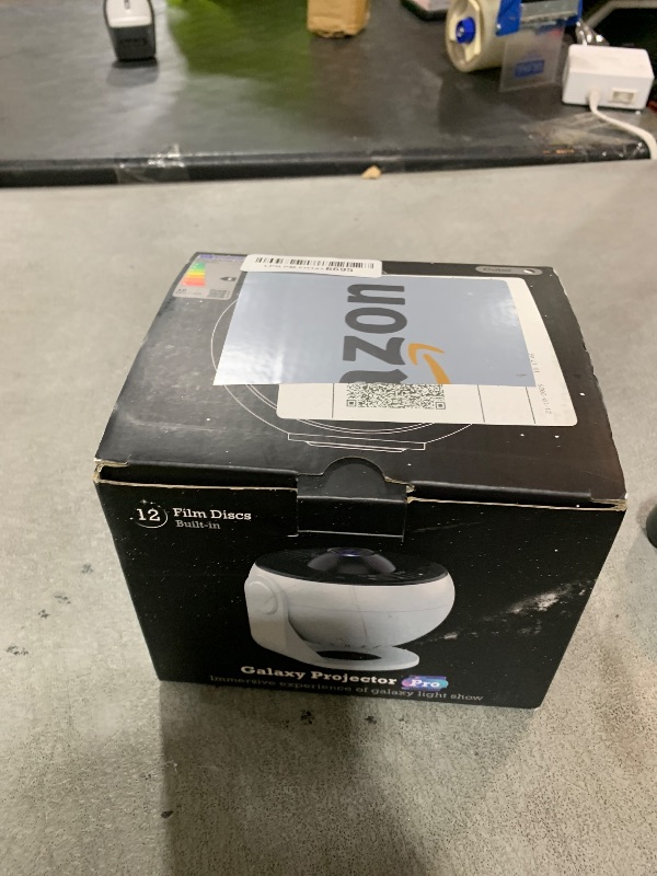 Photo 1 of Planetarium Projector Pro for Bedroom, 13 in 1 Star Projector Galaxy Light, Ceiling Night Light Milky Way Mood Lighting with Timer, LED Space Galaxy Lamp Bedroom Room Decor for Adults Kids - White