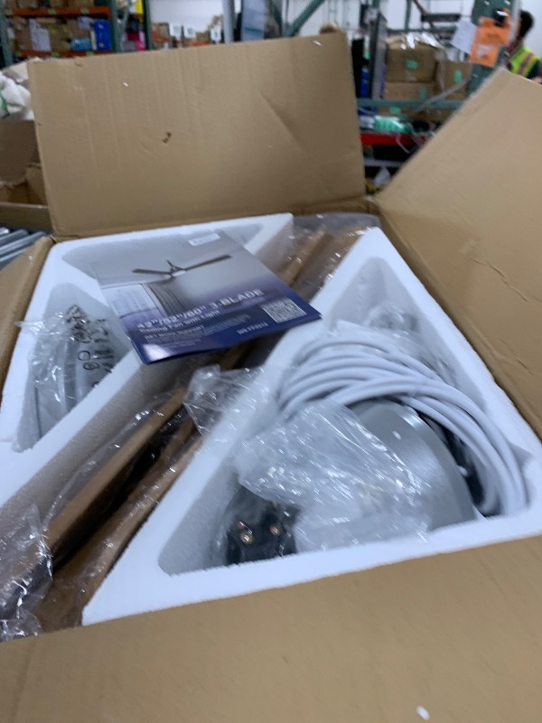 Photo 1 of Depuley Wood Ceiling Fans with Light: 42 Inch Plug in Ceiling Fans with Remote/APP Control - 6 Speed Reversible LED Gazebo Fans - DC Motor 3-Blade Outdoor Hanging Ceiling Fan for Bedroom Outdoor Patio