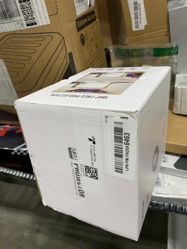 Photo 1 of ?Electric Focus?Magcubic Mini Projector 4K Support, Smart Projector with WiFi 6 and Bluetooth 5.4, 5W Soundbase Speaker, 180° Rotation, Portable Proyector for Home Theater