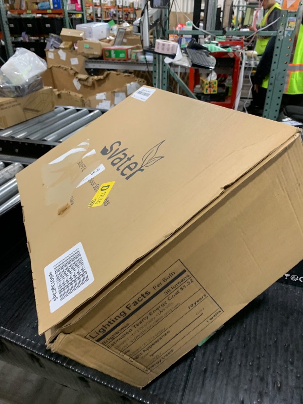 Photo 1 of Svater Outdoor String Lights 300 FT, Patio Lights Outside with 156 G40 Shatterproof LED Bulbs, Waterproof Hanging Globe Lighting for Bistro Backyard Cafe Market, Warm White 2700K?3 x 100 FT?