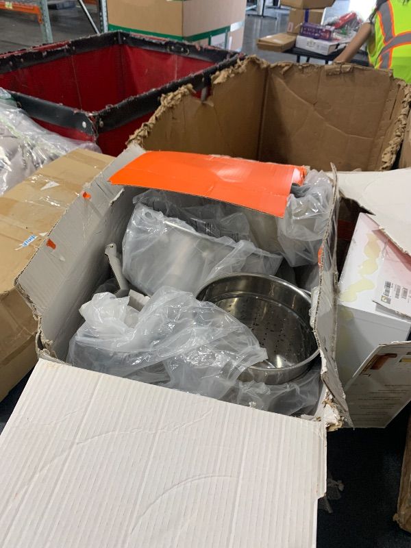 Photo 1 of Le Creuset Tri-Ply Stainless Steel Cookware Set