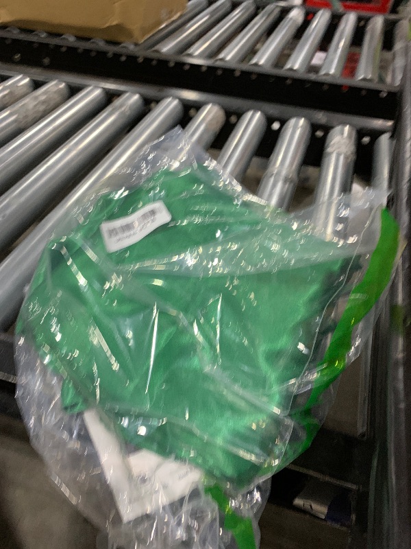 Photo 1 of 10 x 10 Feet Green Backdrop Curtain for Partie, Background Curtains for Photoshoot, Birthday, Wedding, Halloween, Thanksgiving, Christmas, New Year Party Decorations 5Ft x 10Ft, 2 Panels