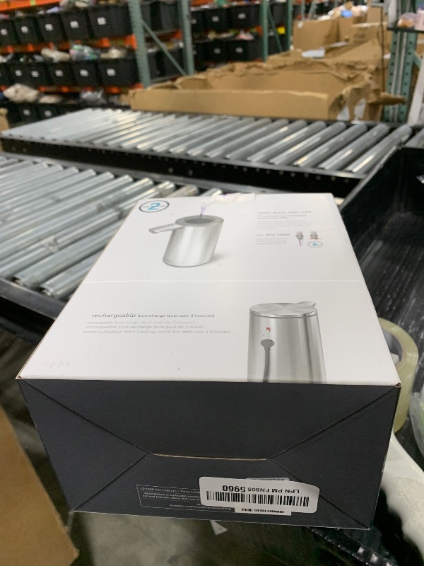 Photo 1 of simplehuman soap dispenser