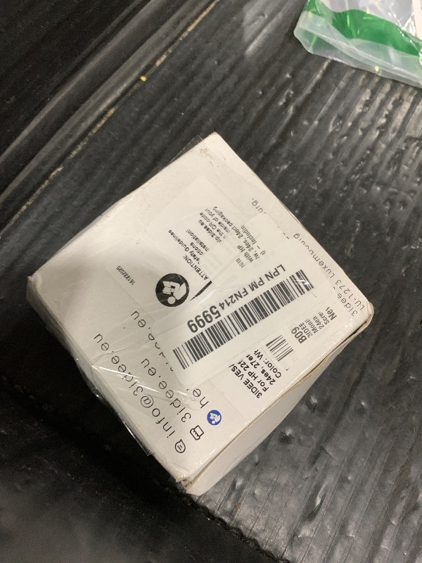 Photo 1 of 3IDEE VESA Adapter Compatible with HP Monitor (22f, 22es, 22ea, 24f, 24fw, 24es, 24er, 24ea, 27f, 27fw, 27es, 27er, 27ea) - Including Screw Set - 75x75 mm (White)