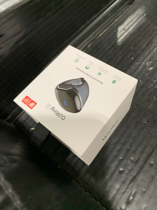 Photo 1 of Wellue O2Ring-S Oxygen Monitor with Vibration Reminder, Bluetooth Pulse Oximeter Tracks SPO2 and Pulse Rate, 24 hrs Battery Life, 4*10 Hours Built-in Memory, Rechargeable Pulse Ox with Free PC & APP