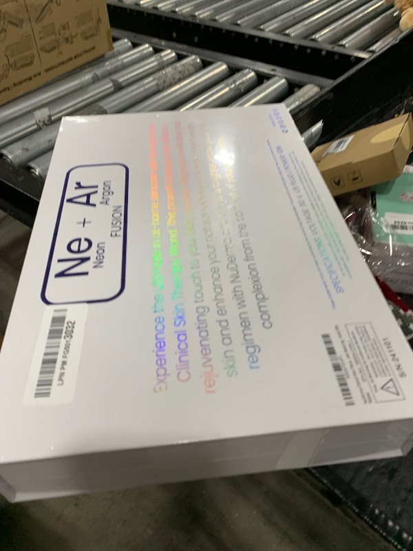 Photo 1 of Pure Daily Care NuDerma Clinical Portable Skin Therapy Wand, Machine with 6 Fusion Neon + Argon Wands – Anti Aging - Clarifying - Skin Tightening & Radiance - Wrinkle Reducing