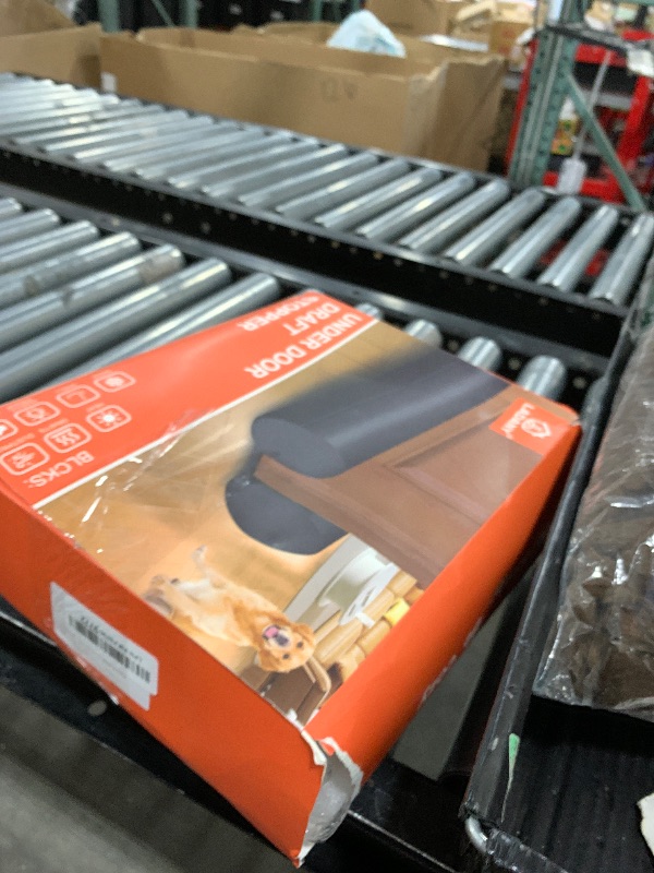 Photo 1 of (2 Pack) Under Door Draft Stopper, Under Door Blocker Size of Adjustable Size from 30" to 36", Easy Install,Gap Filler, Reduces Air Draft, Noise & Sound, Door Seal for Improved Insulation